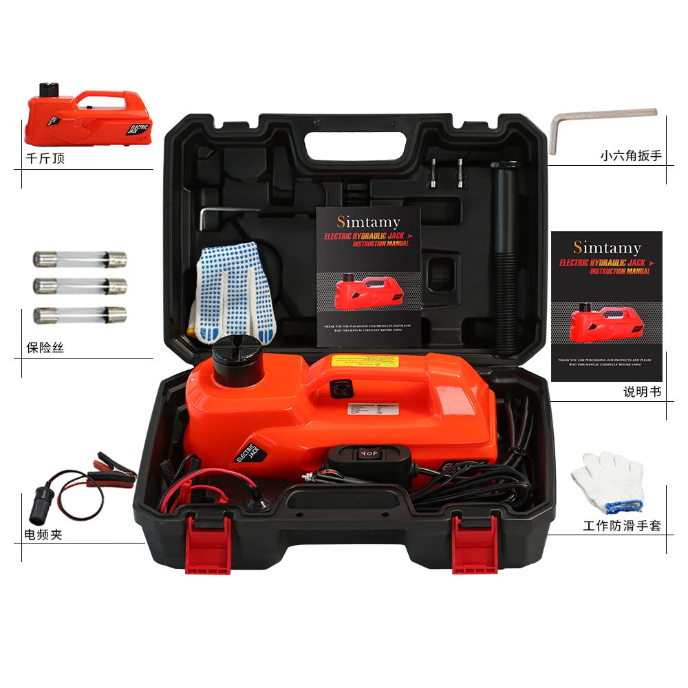 FoVow Electric Hydraulic Car Jack For Vehicle Repair