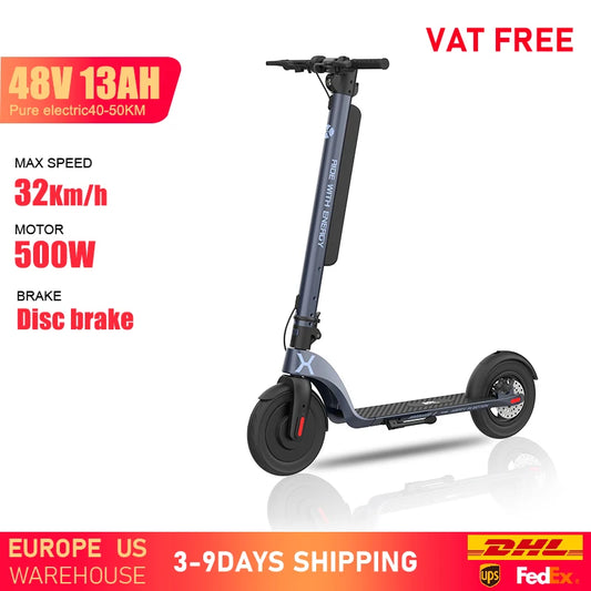 HX X8 350W Electric Scooter 13Ah Battery Foldable Adult Kick